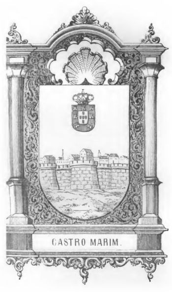 Coat of arms (crest) of Castro Marim (city)