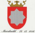 Wapen van Moordrecht/Coat of arms (crest) of Moordrecht
