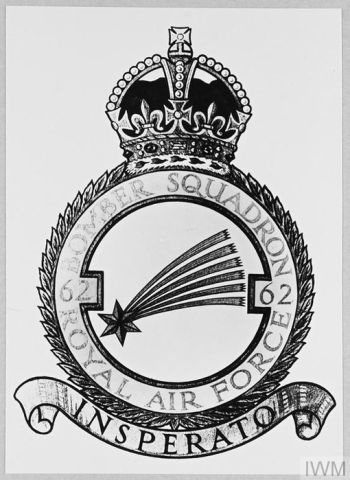 Coat of arms (crest) of the No 62 Squadron, Royal Air Force