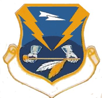 Coat of arms (crest) of the 665th Air Defense Group, US Air Force