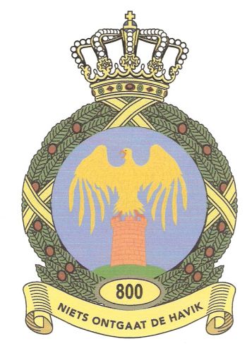 Coat of arms (crest) of the 800 Support Squadron, Netherlands Army