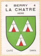 Blason de La Châtre/Arms of La Châtre