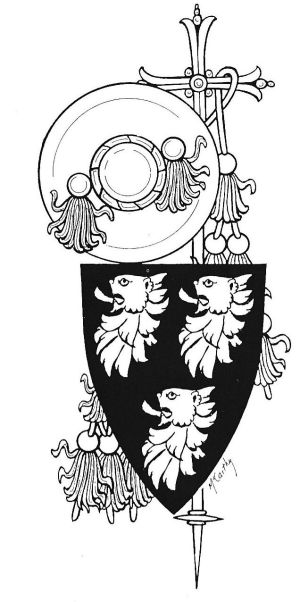 Arms of Gilles Aycelin de Montaigut