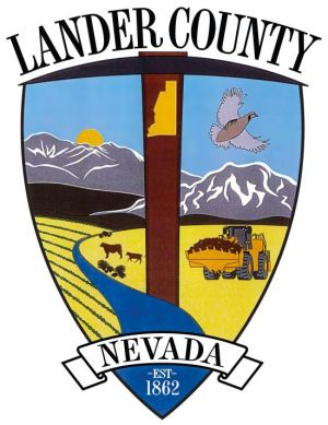 Seal (crest) of Lander County