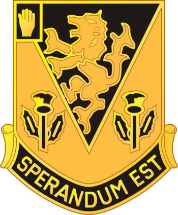 Coat of arms (crest) of the Lew Wallace High School Junior Reserve Officer Training Corps, US Army