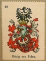 Wappen von König von Polen