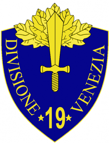 Coat of arms (crest) of the 19th Infantry Division Venezia, Italian Army
