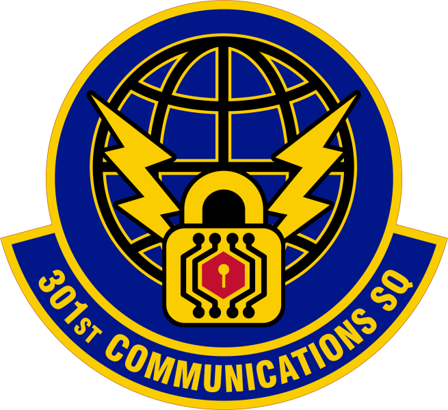 File:301st Communications Squadron, US Air Force.png