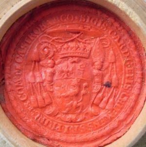 Seal of Sigmund Carl von Castel-Barco