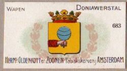 Wapen van Doniawerstal/Arms (crest) of Doniawerstal