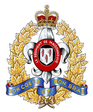 Le Régiment de Maisonneuve, Canadian Army.png