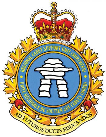 Coat of arms (crest) of the Regional Cadet Support Unit Northern, Canada