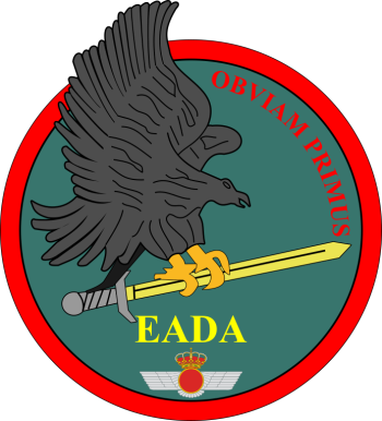 Coat of arms (crest) of the (1st) Air Deployment Support Squadron, Spanish Air Force