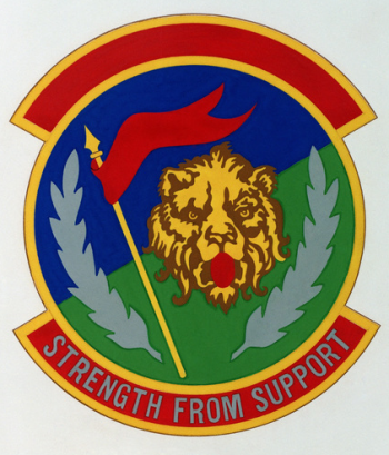 Coat of arms (crest) of the 110th Combat Support Squadron, Michigan Air National Guard