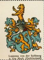 Wappen Luppena von der Soltburg und von Mark