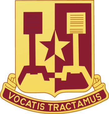 Coat of arms (crest) of 90th Transportation Battalion, US Army