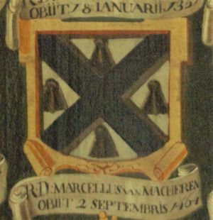 Arms (crest) of Marcellius van Macharen