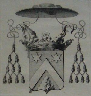 Arms (crest) of Joseph-Bruno de Bausset de Roquefort