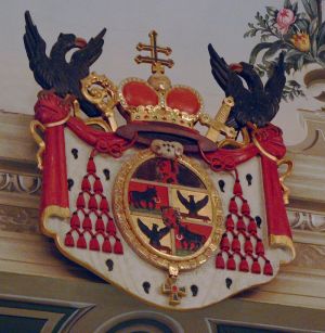 Arms (crest) of Joseph Franz Anton von Auersperg