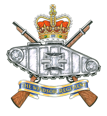 Arms of The Windsor Regiment (RCAC), Canadian Army