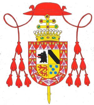 Arms of Baltasar Moscoso y Sandoval