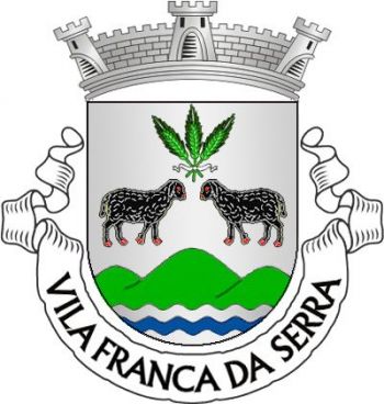 Brasão de Vila Franca da Serra/Arms (crest) of Vila Franca da Serra