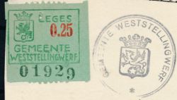 Wapen van Weststellingwerf/Arms (crest) of Weststellingwerf