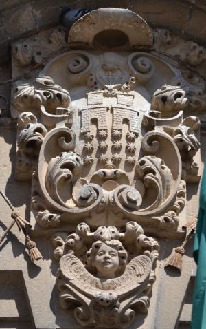 Arms (crest) of Pedro de Salazar