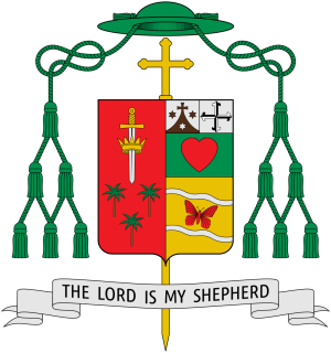 Arms (crest) of Ruben Tolentino Profugo