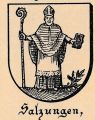 Wappen von Salzungen/ Arms of Salzungen