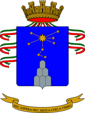 Coat of arms (crest) of the 4th Army Aviation Regiment Altair, Italian Army