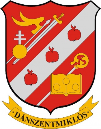 Dánszentmiklós (címer, arms)
