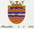 Wapen van Maassluis/Coat of arms (crest) of Maassluis