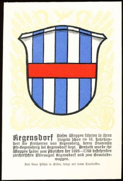 Wappen von/Blason de Regensdorf