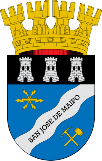 Escudo de San José de Maipo/Arms (crest) of San José de Maipo