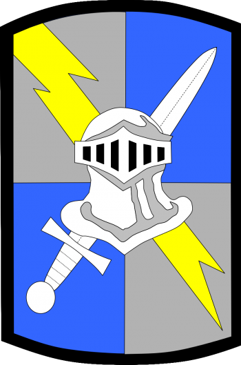Coat of arms (crest) of 513th Military Intelligence Brigade, US Army