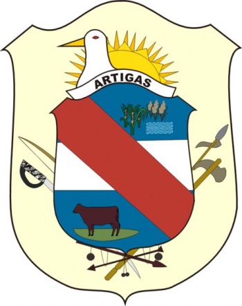 Escudo (armas) de Artigas (departamento)