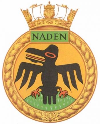 Coat of arms (crest) of the HMCS Naden, Royal Canadian Navy