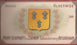 Wapen van Kloetinge/Arms (crest) of Kloetinge
