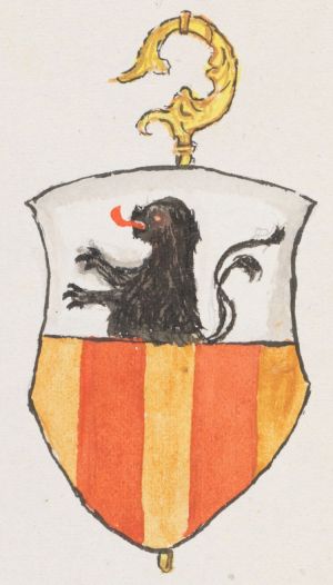 Arms (crest) of Wezelo (Abbot of Lucelle)