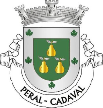 Brasão de Peral (Cadaval)/Arms (crest) of Peral (Cadaval)