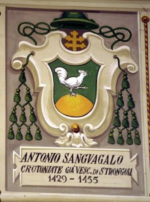Arms (crest) of Antonio Sangvagalo