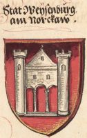 Wappen von Weissenburg in Bayern/Arms (crest) of Weissenburg in Bayern