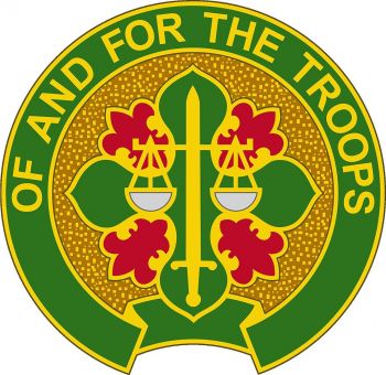 Coat of arms (crest) of 210th Military Police Battalion, Michigan Army National Guard