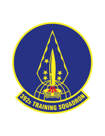 Coat of arms (crest) of the 392nd Training Squadron, US Air Force