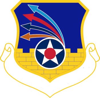 Coat of arms (crest) of the 434th Air Refueling Wing, US Air Force