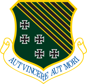 Coat of arms (crest) of 1st Fighter Wing, US Air Force