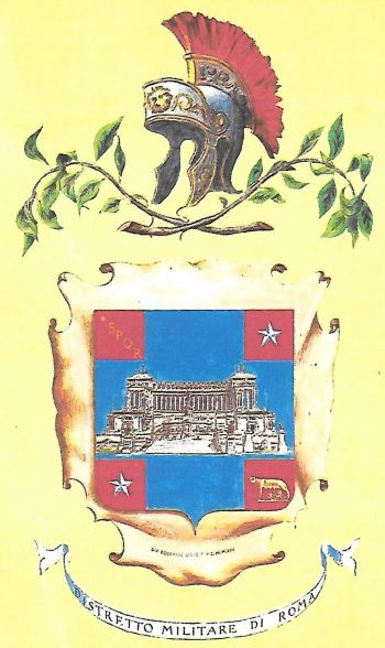 Blason de Military District of Rome, Italian Army/Arms (crest) of Military District of Rome, Italian Army