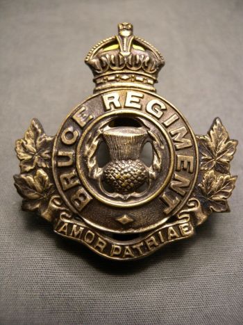 Coat of arms (crest) of the The Bruce Regiment, Canadian Army