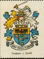 Wappen Freiherr von Scotti